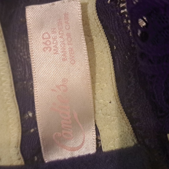 PARAMOUR FELINA B TEMPT'D huge lot of 5 bras n 5 panties 36D. 10 peice lot! - Picture 5 of 7